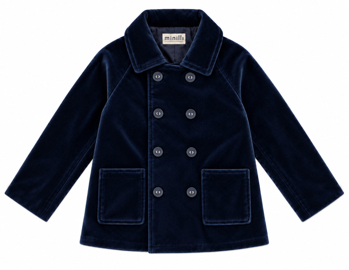 Boys Velour Blazer