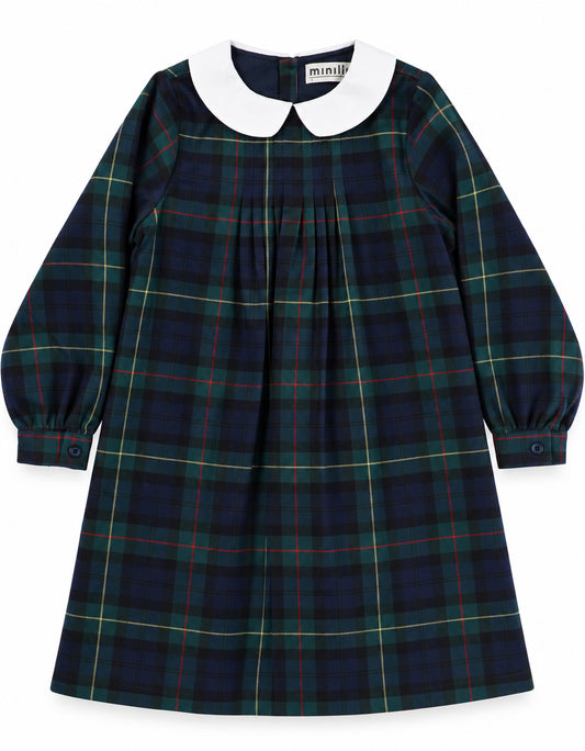 Girls Plaid Dress