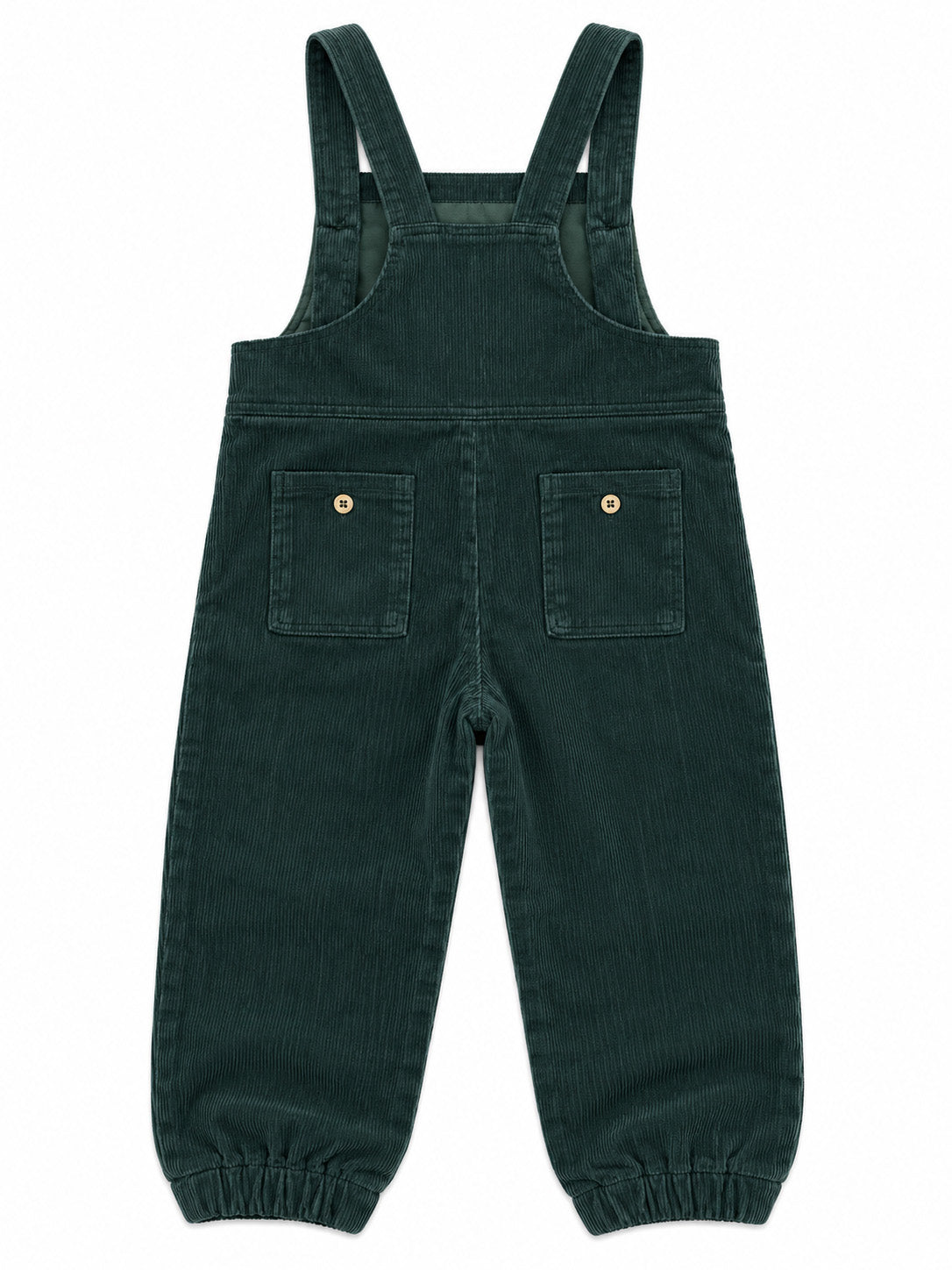 Boys Corduroy Rompers - Green