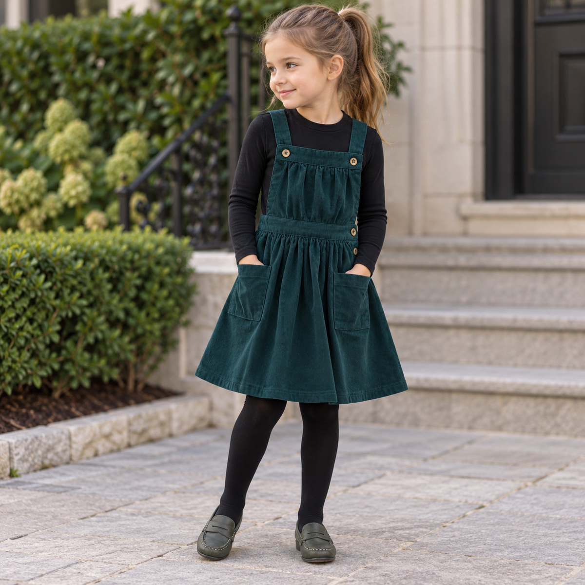 Girls Corduroy Jumper
