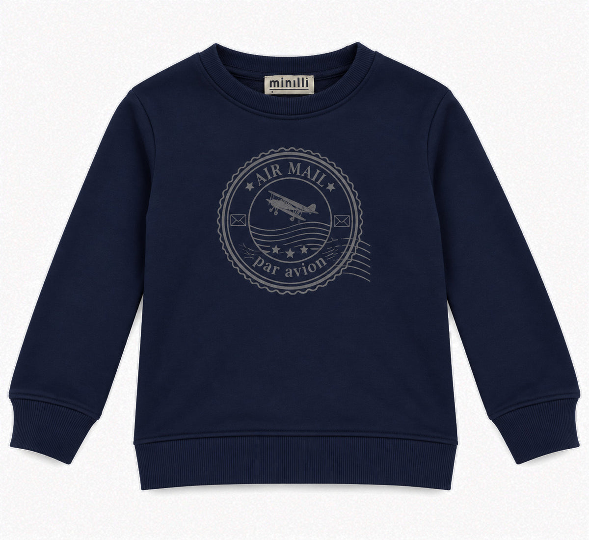 Boys Navy Sweatshirt Set