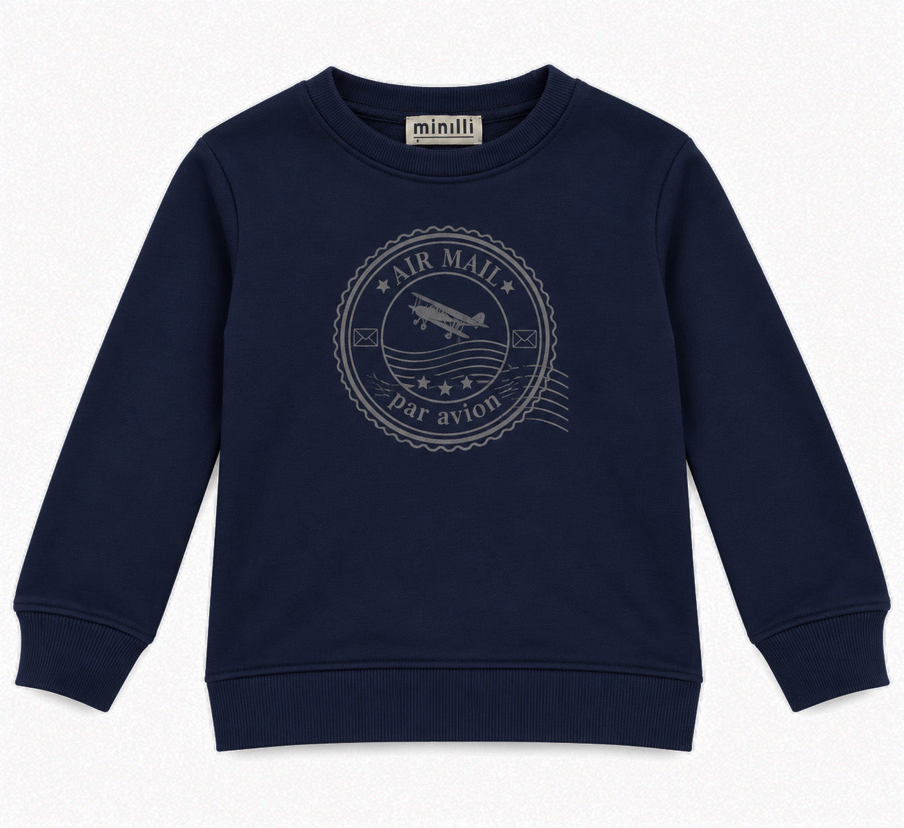 Girls Navy Sweatshirt