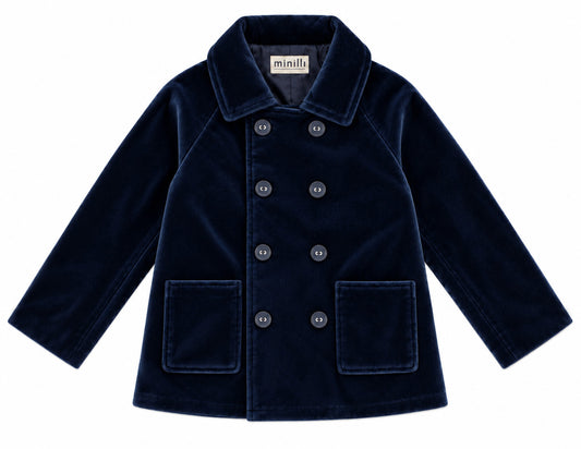 Boys Velour Blazer