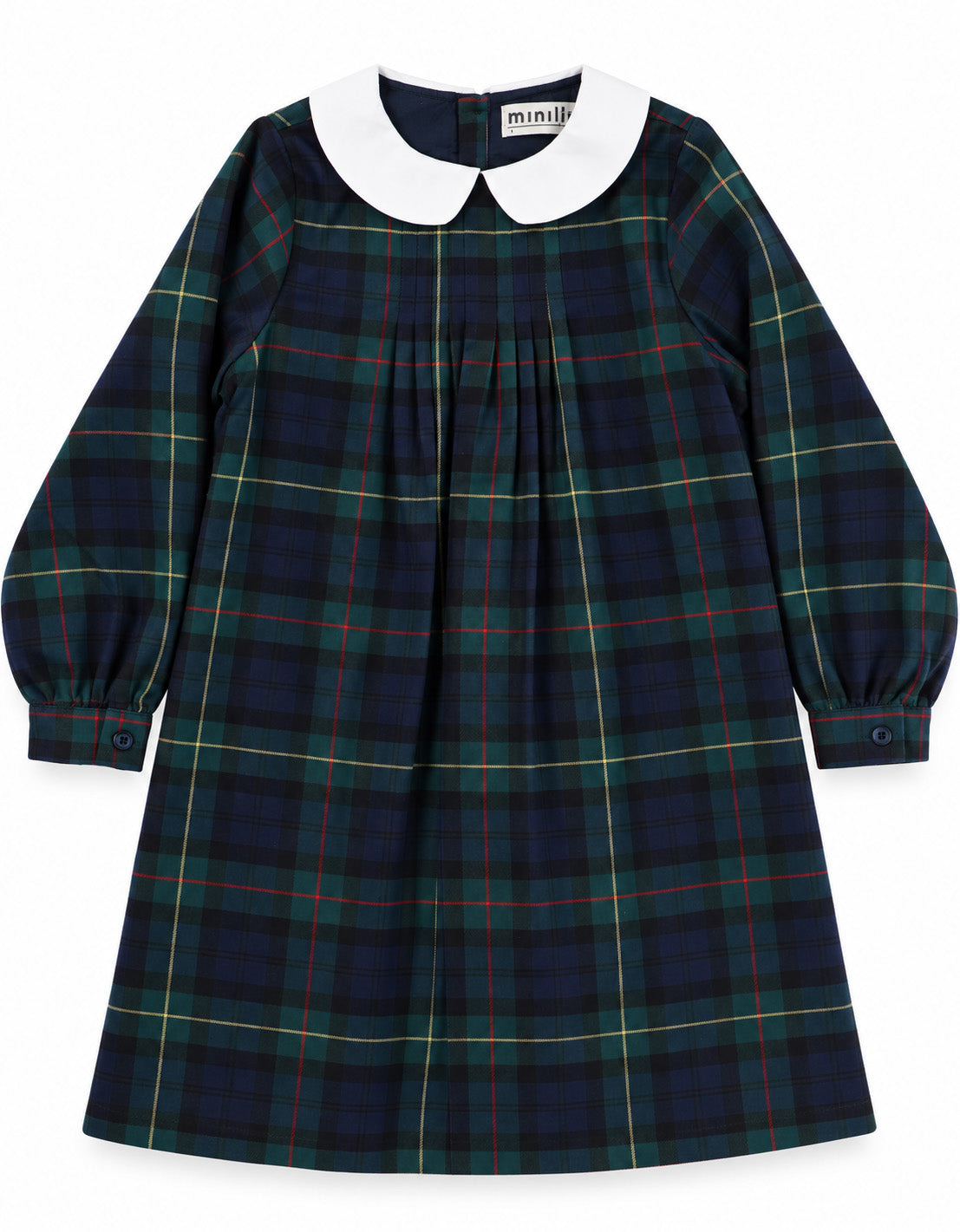 Girls Plaid Dress
