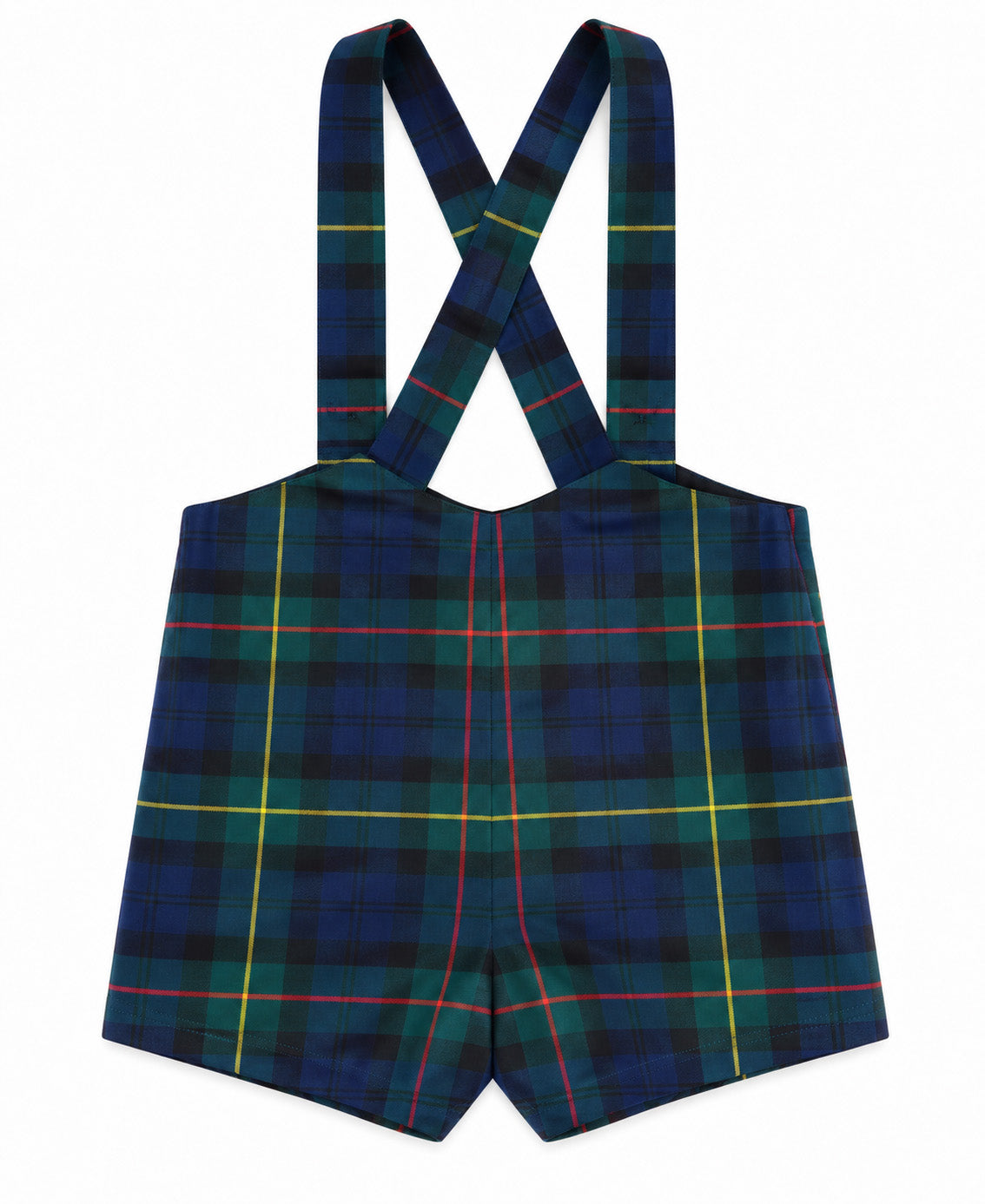 Boys Plaid Rompers