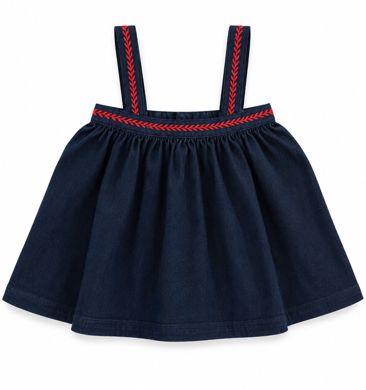 Girls Denim Jumper