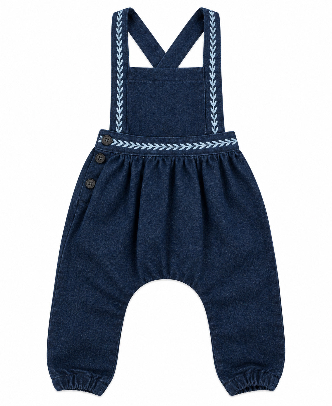 Boys Denim Rompers